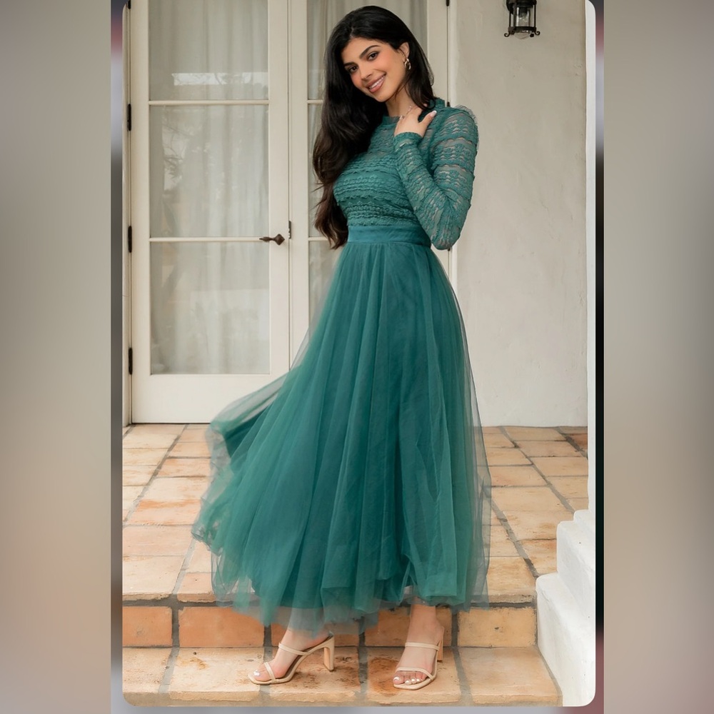 NWT Baltic Born Emerald Lonnie Tulle dress XL